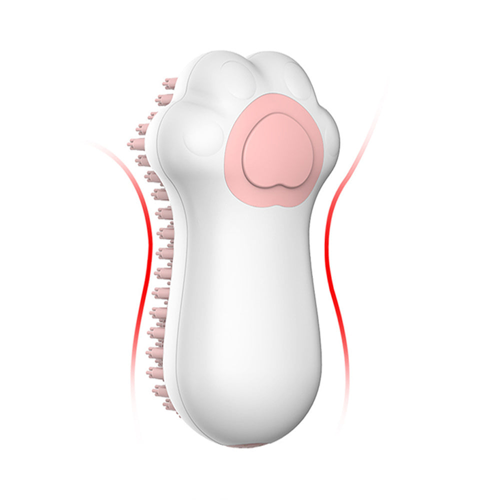 2 in 1 augintinių vonios ir masažo šepetys