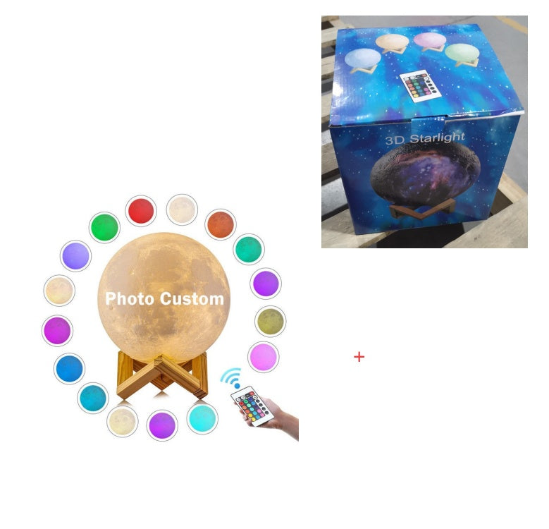 Individualizuota mėnulio lempa